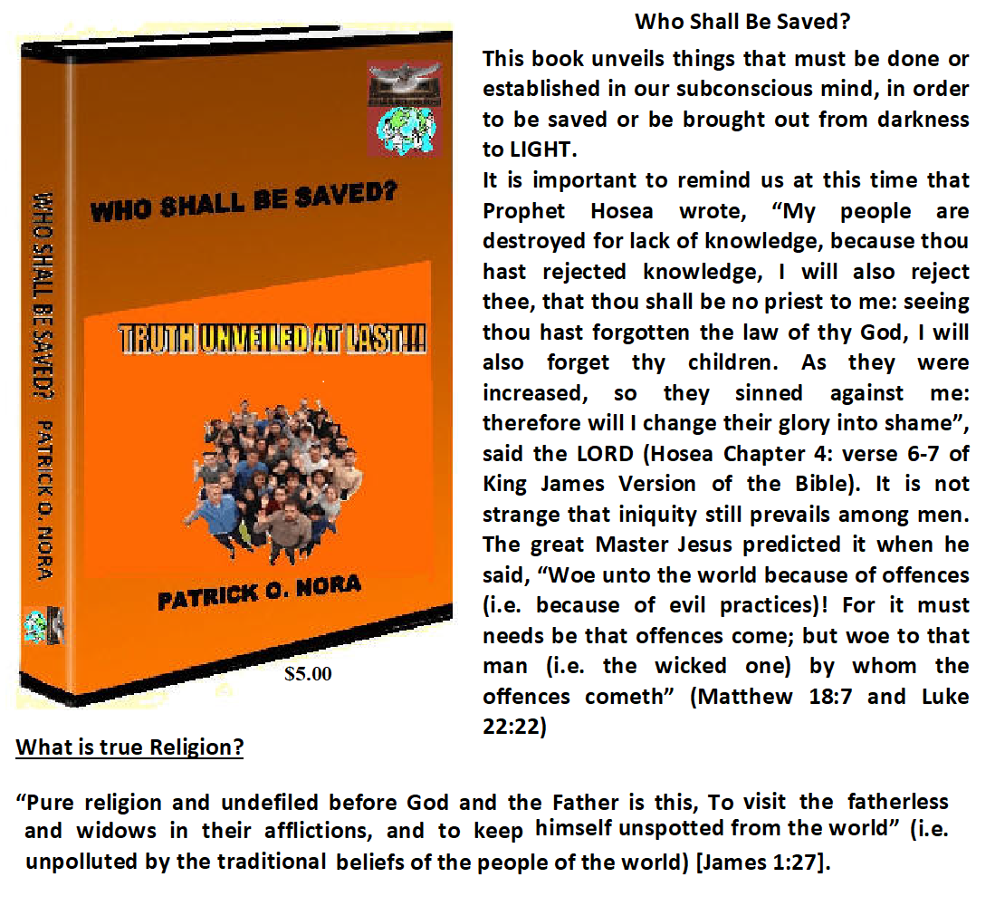 Who Shall Be Saved?